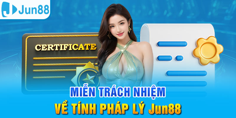 Miễn Trách Nhiệm Jun88 – Nguyên Tắc Quan Trọng Cần Nhớ 1 Trang Chủ Jun88.com #1 Việt Nam Các giấy phép hoạt động của Jun88 được cấp bởi tổ chức lớn